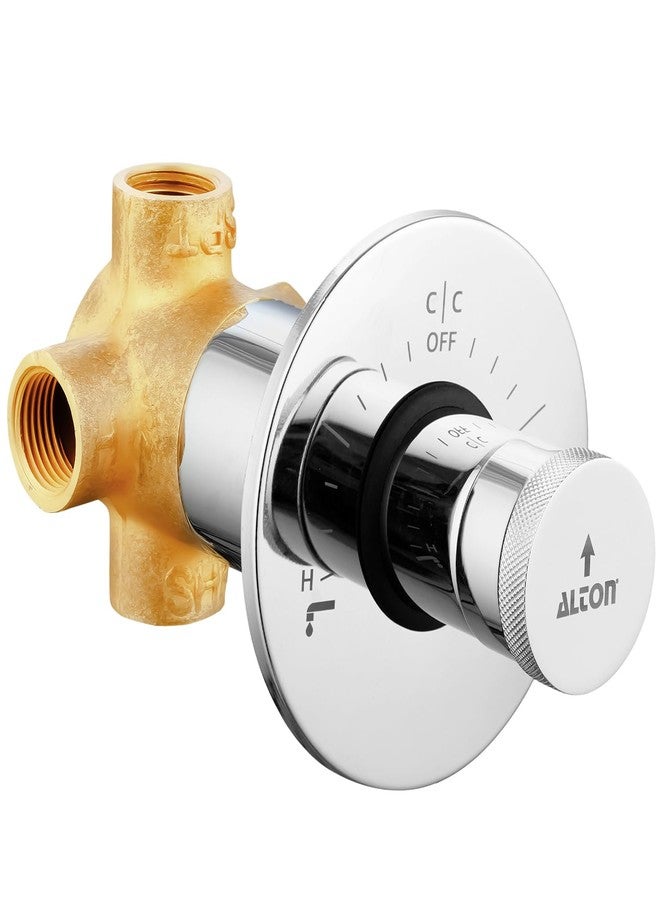 ALTON GRC3860, Brass, OneSwitch - India’s 1st Single-Knob Bathroom Diverter | Latest Innovation | Half the Cost of Traditional Diverters | Bathroom Shower System | 7-Years Warranty - Image 1